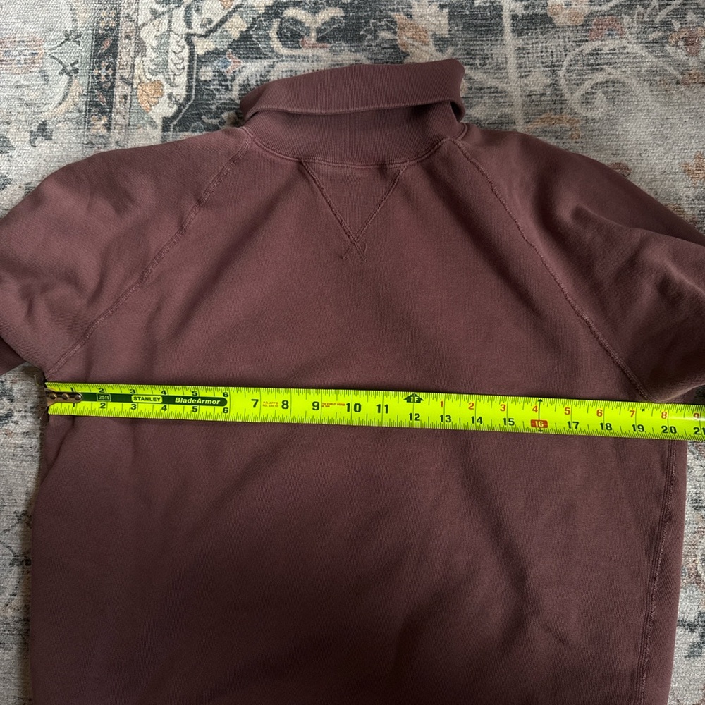 Todd Snyder Men's Plum Turtleneck Sweater